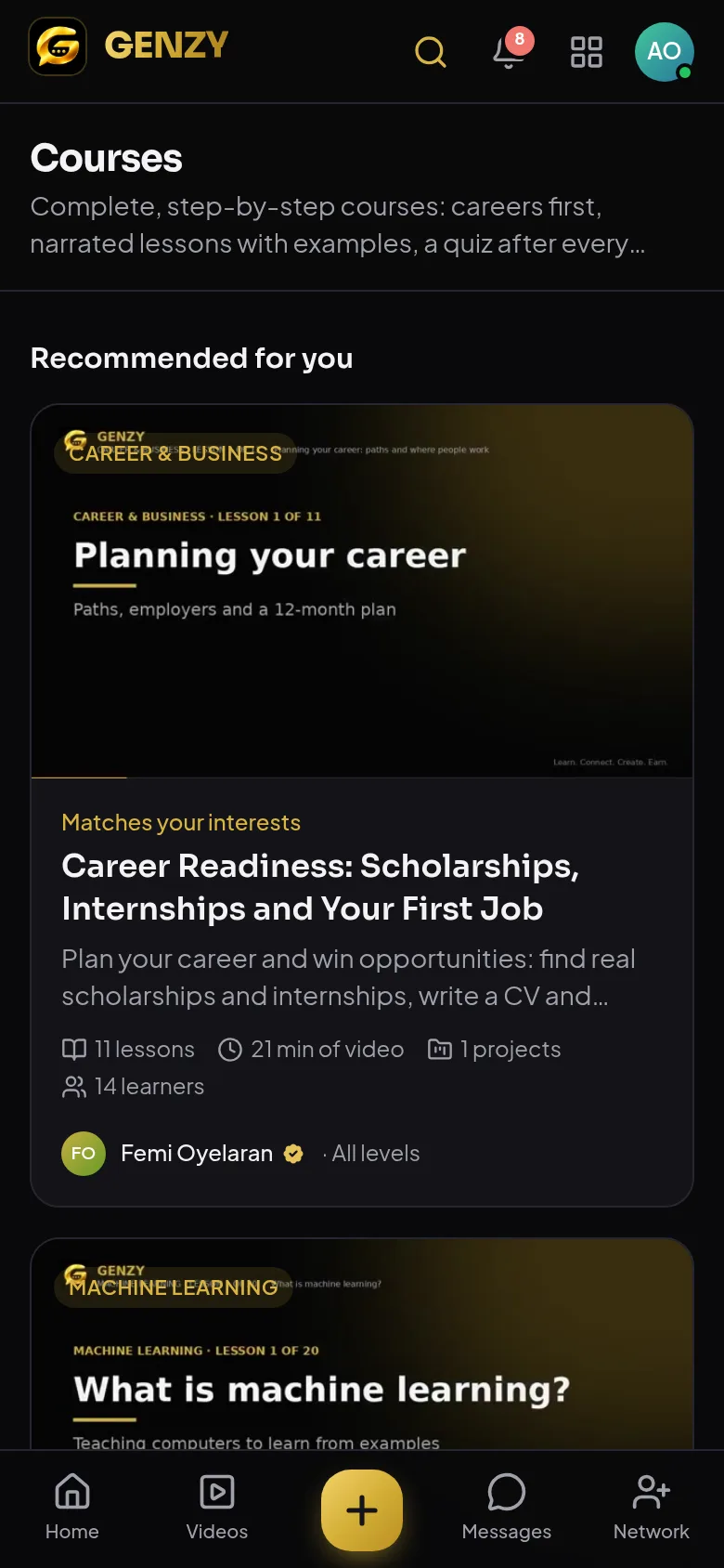 GENZY Courses